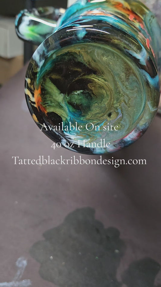 40 oz handle Tumbler