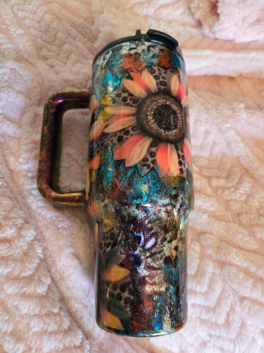 #41 40 oz handle tumbler brenn