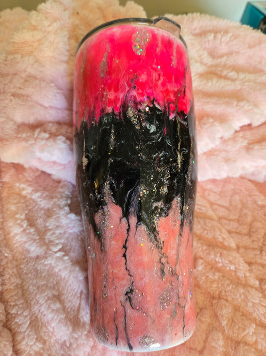 #1 32 oz Colormelt Tumbler crafty nurse