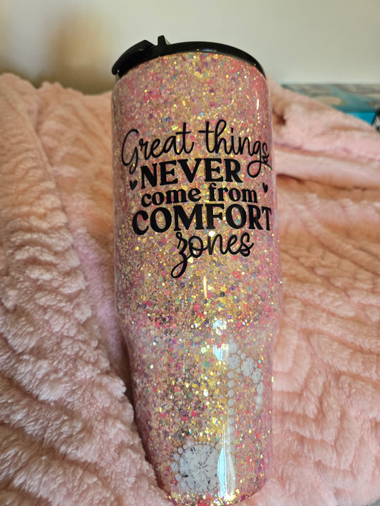 #40 40 oz handle tumbler zena