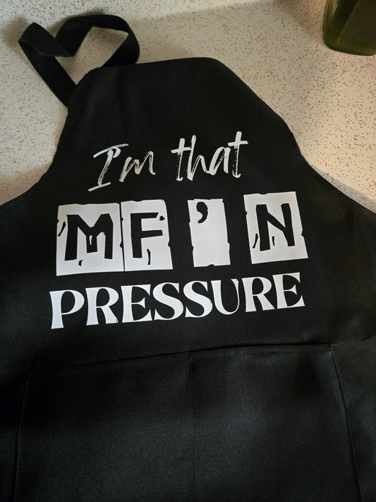 Apron 4 pressure
