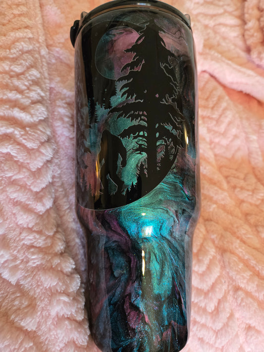 #47 40 oz handle tumbler donna s